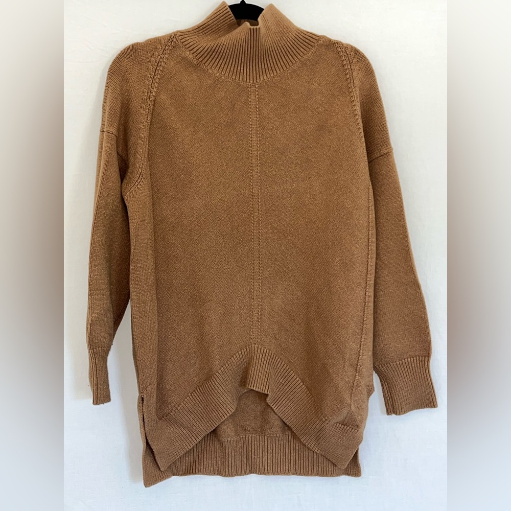 Anthropologie Tan Turtleneck Sweater